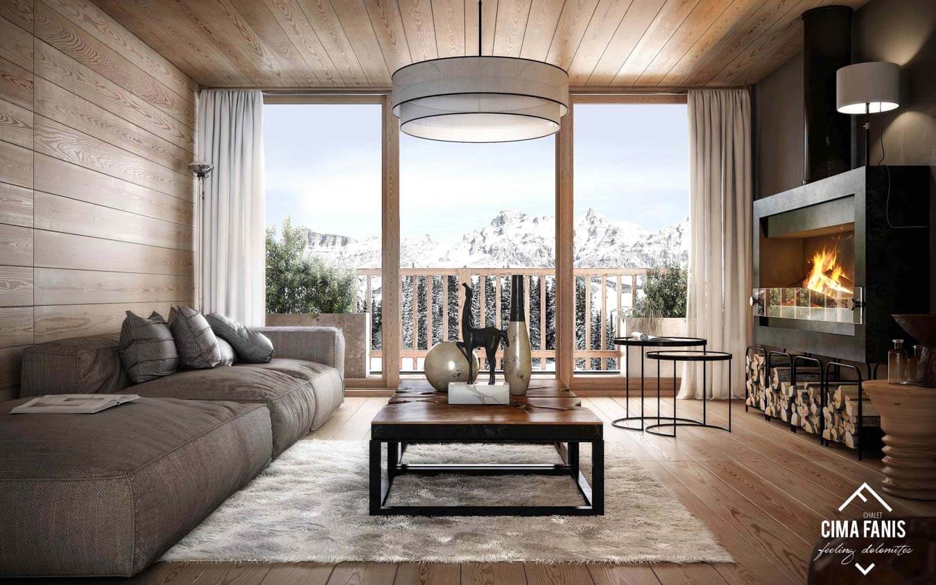 Duplex Penthouse in San Cassiano