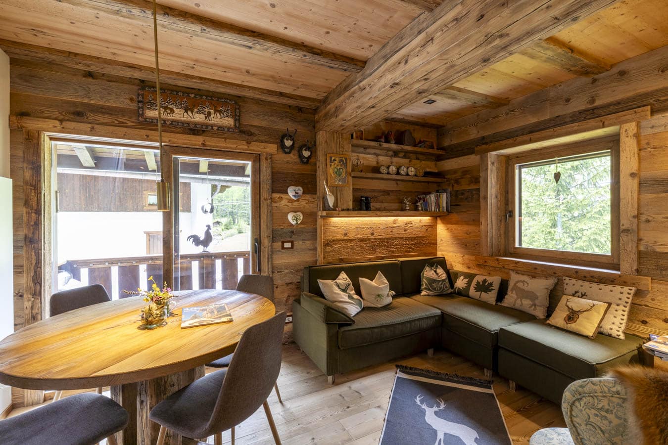 Charming One-bedroom Apartment in Malga Ciapela