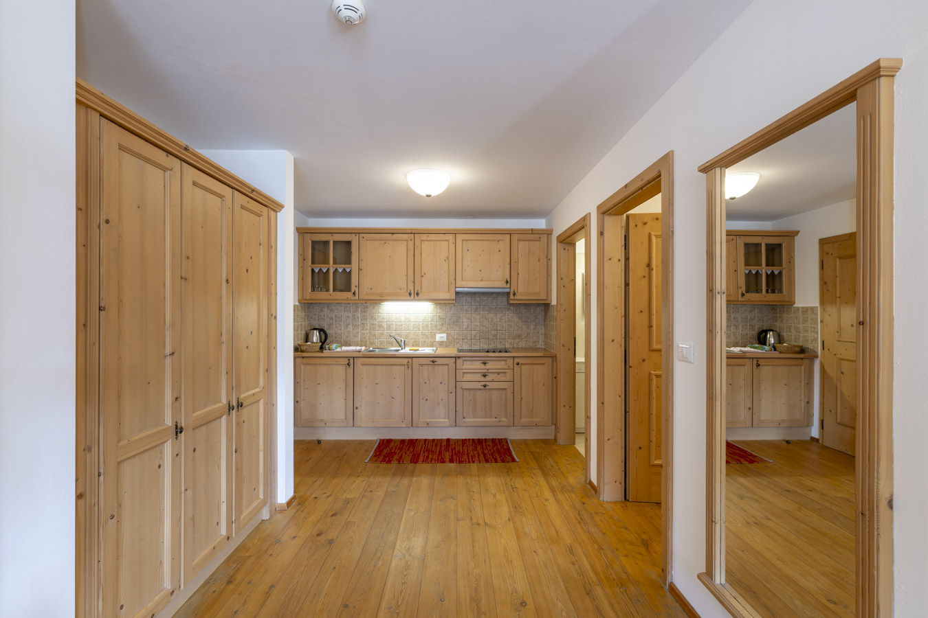 Luminoso appartamento in residence a San Cassiano