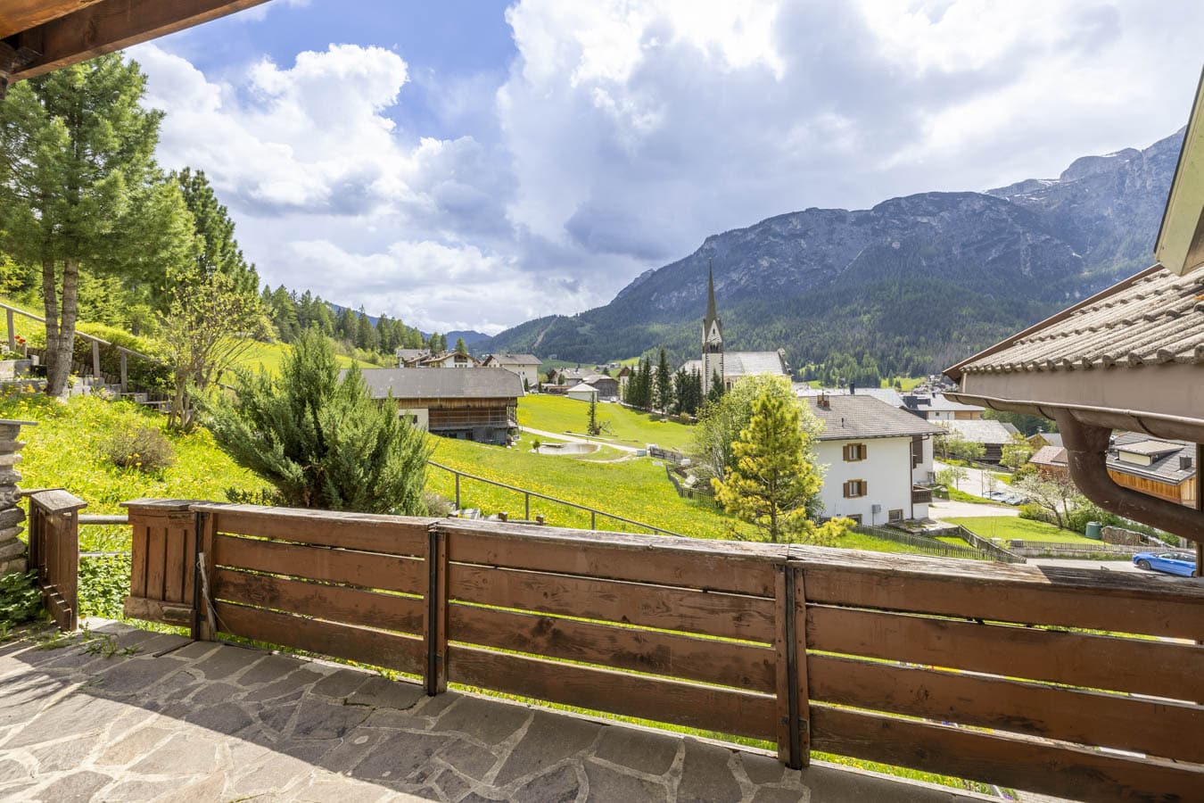 Vista dalla terrazza