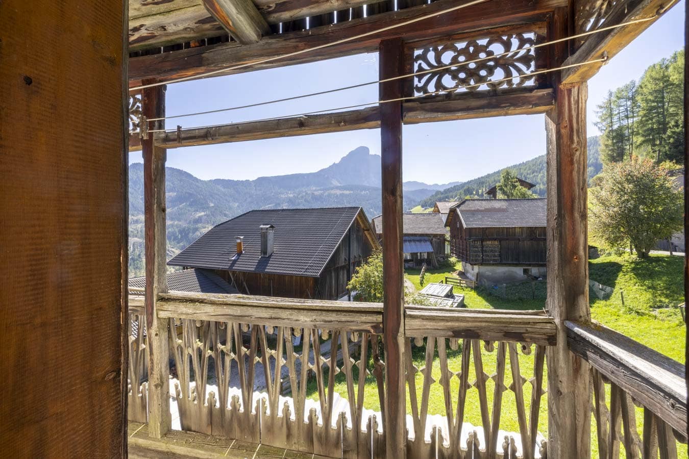 Balcone sopra ingresso